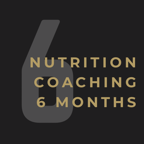 6 Month Nutrition Coaching Plan