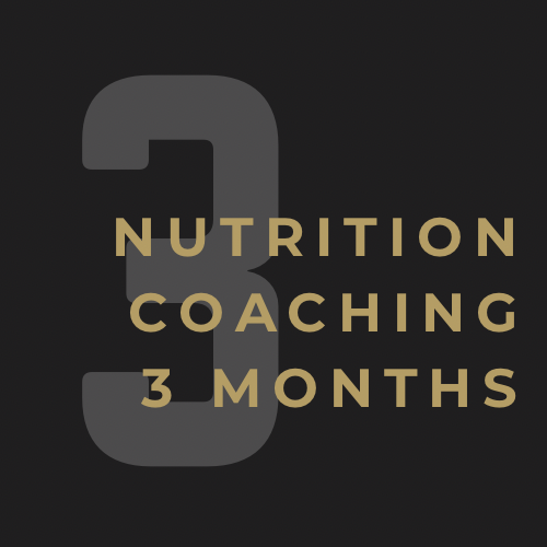 3 Month Nutrition Coaching Plan